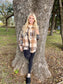 Sweet Like Honey Multi Plaid Jacket