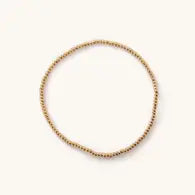 Waterproof Gold Ball Bracelets- Small